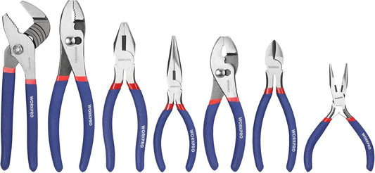 7 Piece Pliers Set for DIY and Home Repair