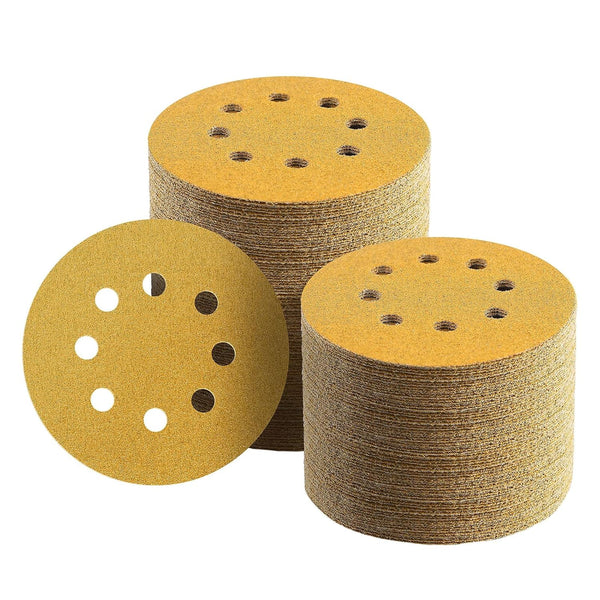 100 Pack 5 Inch Sanding Discs 60 Grit