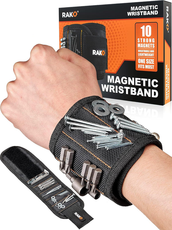 Magnetic Wristband for Screws and Nails